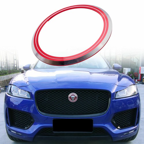 Red front hood grille emblem - hood,
