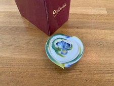 Graff porcelain Iris Trinket dish heart shape