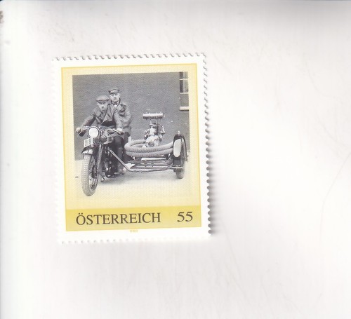 Stamp austria fire - austria,