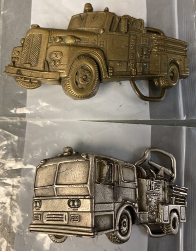 Lot vintage fire truck - lot, 2