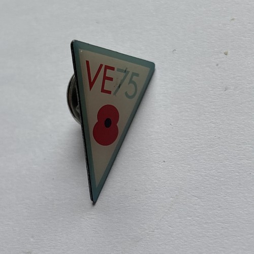 Poppy metal badge 75 - metal, 75.