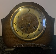 Bentima Perivale 1930’s Mantle Clock Good Working Condition