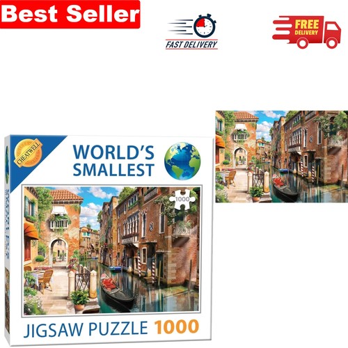 World smallest 1000 piece - world's, 1000-piece