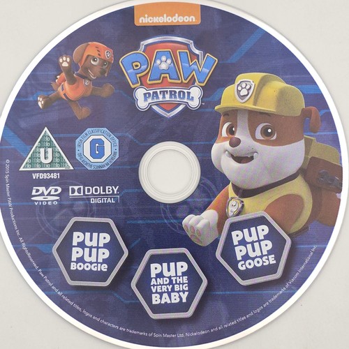 Nickelodeon paw patrol dvd - patrol,
