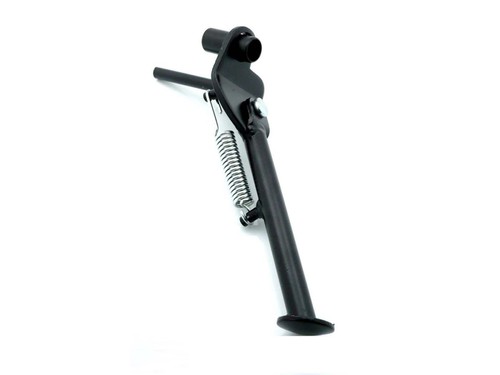 Side stand black metal for