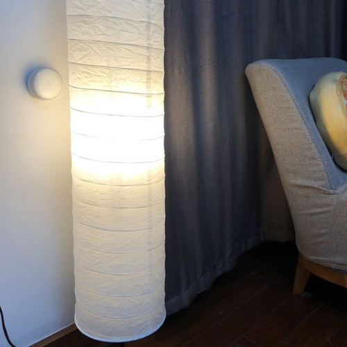 Modern paper floor lamp shade - lamp,