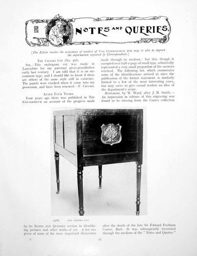 Antique old print - print, notes