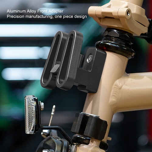 Black bike front carrier - black,