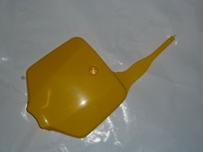 UFO Suzuki RM 65 2003 - 2018 Front Number Plate Yellow kx 65 ..pitbike make fit