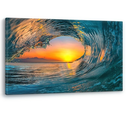 Wave tunnel ocean sea beach - wave, in