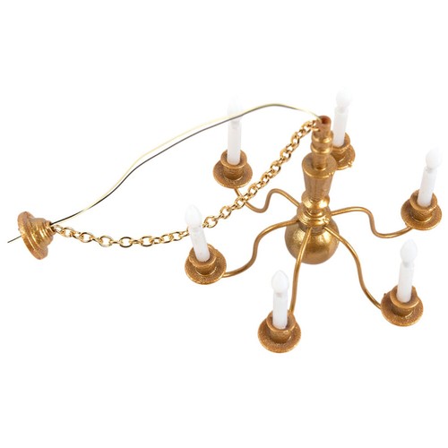 Dolls house chandelier model - dolls,