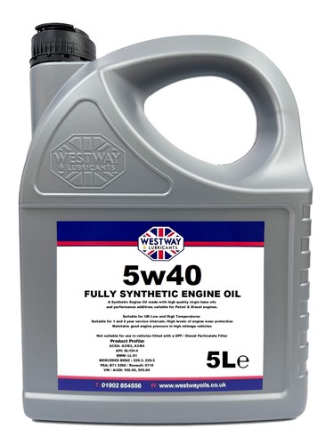 5w40 engine oil synthetic - 5w40,