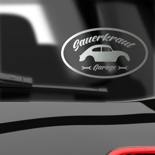 Car decal sticker sauerkraut - car,
