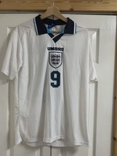 England 96 Home Shirt adult Medium Shearer 9