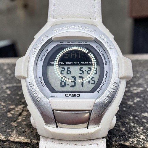 Shock 000 white - g-shock, gt-000