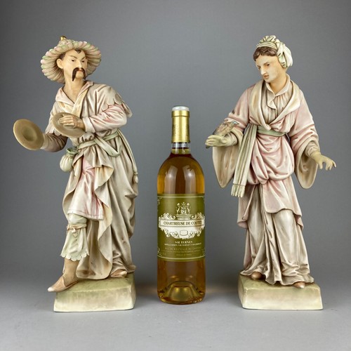 Pair large decorative - pair, vintage
