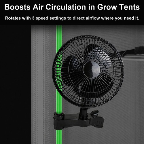 Greenhouse clip fan - clip,