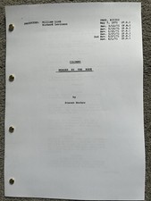 Columbo Pilot Script. Murder