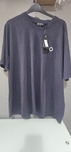 Strum navy logo - crew, neck