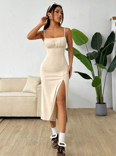 Ladies floral strappy long - ladies,