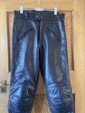 JTS Black Leather Motorcycle