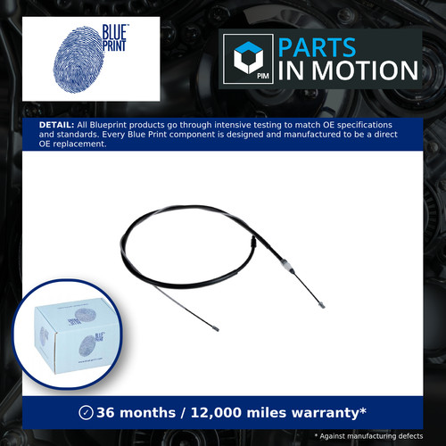 Handbrake cable rear adp154605 - handbrake,