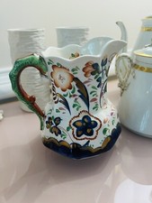 Gaudy Welsh Pottery Jug 1800s