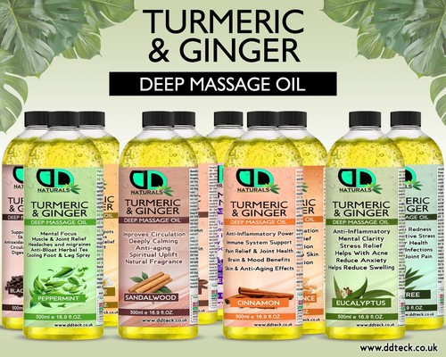 Turmeric ginger deep massage - ginger,