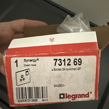 3 x Legrand Synergy Socket 5A