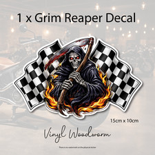 GRIM REAPER & Racing Chequered