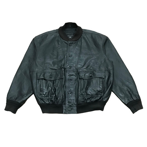 Leather bomber jacket men - jacket, men's