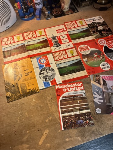 Man united programmes - united, 1968