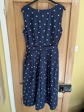 Seasalt Navy Blue Polka Dot