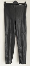Zara Black Faux Leather