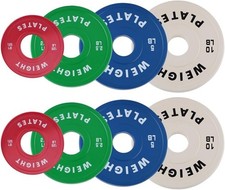 1 Pair Bumper Plates 2"