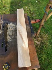 Beautiful Heavy Oak Mantle Piece Timber Beam Handmade