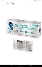 Washing Machine LIMESCALE DESCALER HOTPOINT Detergent Remover 12 X 3in1 Sachets