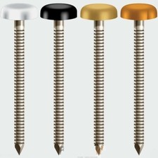 PLASTIC HEADED TOP STEEL NAILS