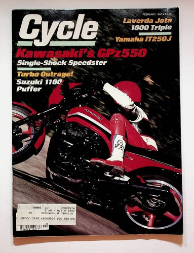 1982 february cycle - february, motorcycle