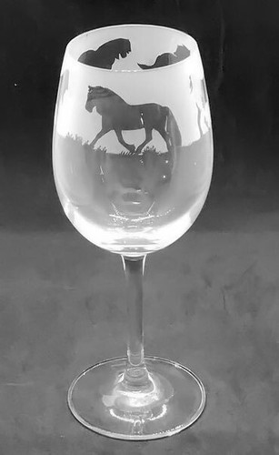 Highland pony frieze - pony,