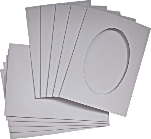 Oval aperture tri fold - oval, tri-fold
