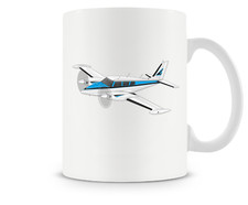 Piper Twin Comanche Mug -