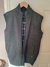 Genuine Pierre Cardin Winter Vest Coat Cardigan Mens Medium New With Tags BNWT