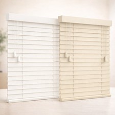White Wooden Venetian Blinds