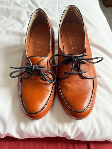 Vintage style brown leather - style,