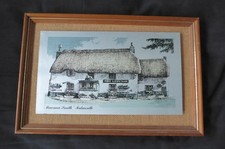 RED LION PUB MAWNAN SMITH FALMOUTH 1970's DEVENISH BREWERY ALUMINIUM PICTURE