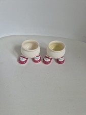 CARLTON WARE  WALKING EGG CUPS