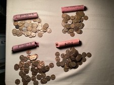 4-Rolls of Lincoln Cents