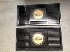 Wooden Hand Brewery Cornwall Bar Plastic Drip Tray Pair Pub Man Cave