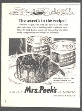 Mrs. Peek's Tin Puddings by